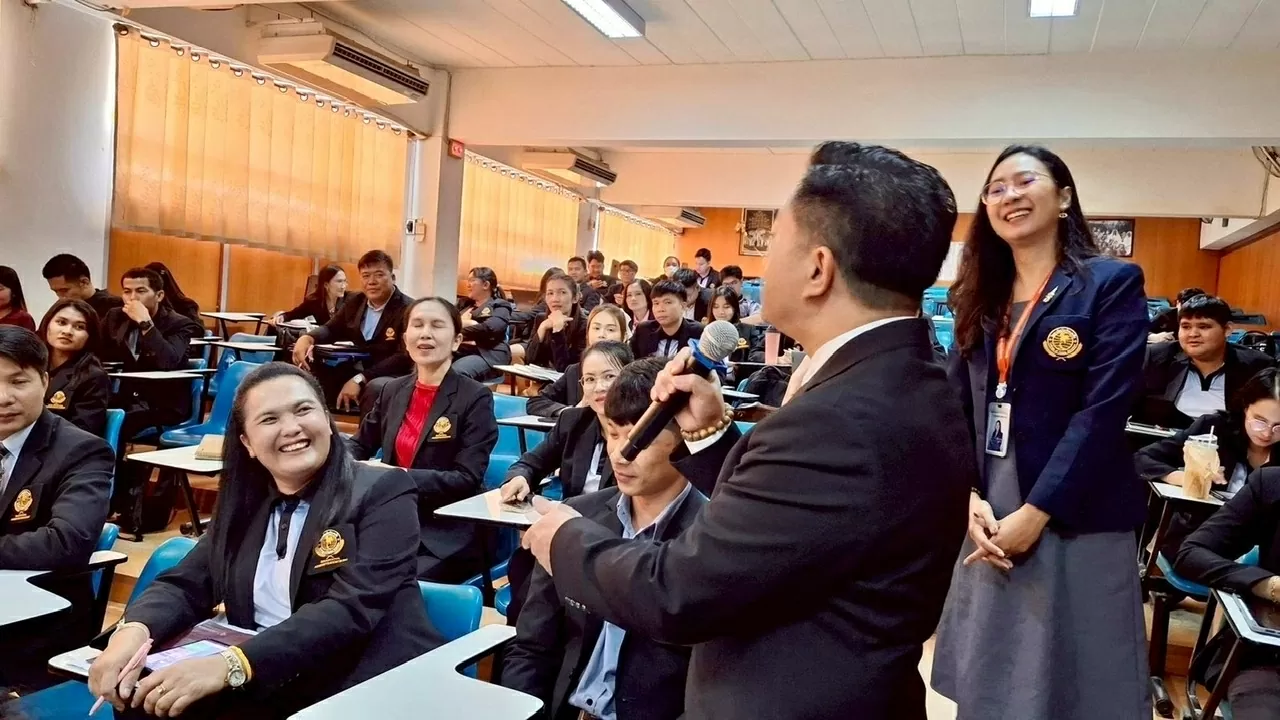 Lan tỏa tình hữu nghị Việt Nam-Thái Lan từ giảng đường Đại học Học giả châu Á. (Nguồn: Tổng lãnh sự quán Việt Nam tại Khon Kaen)