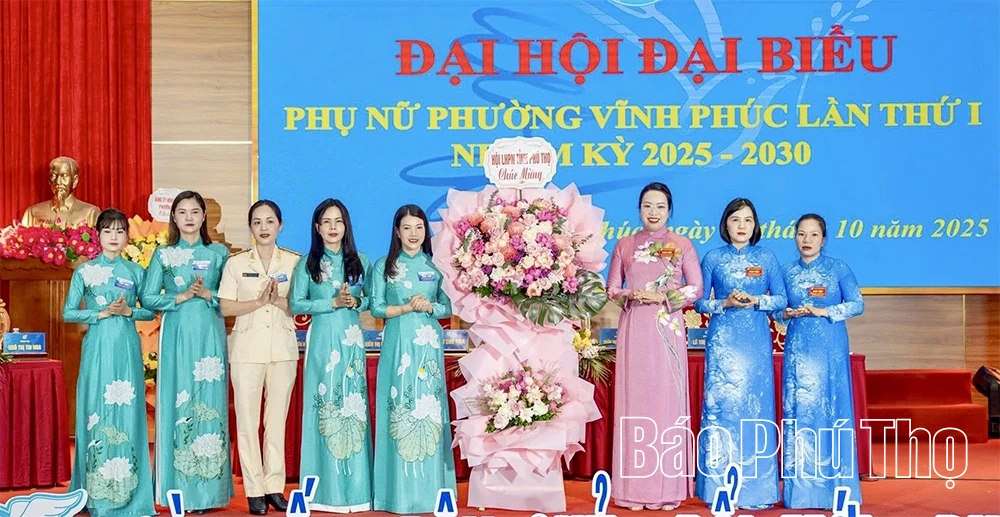 1º Congresso de Delegadas Femininas do Distrito de Vinh Phuc, período 2025-2030