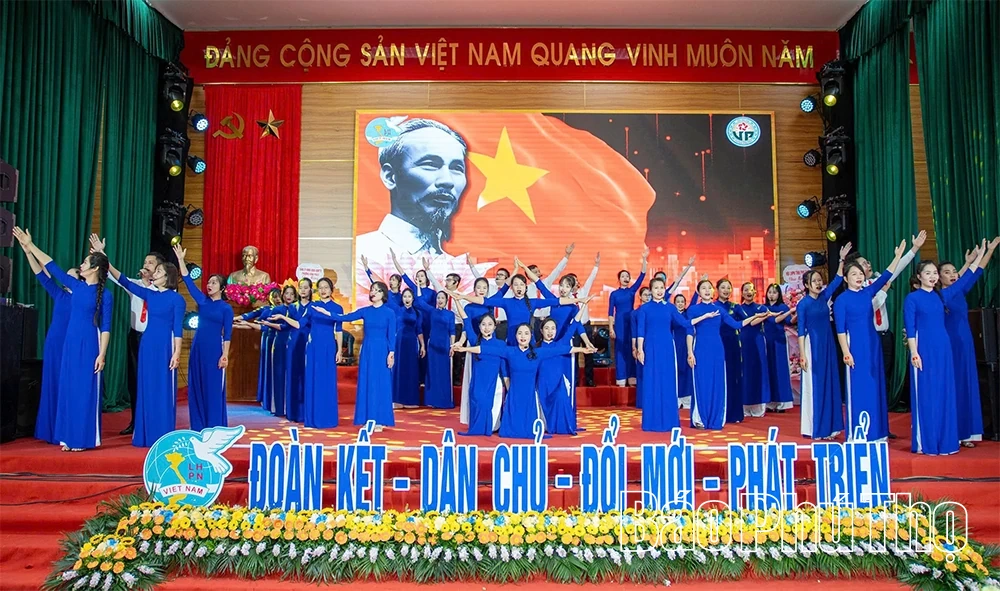 1º Congresso de Delegadas Femininas do Distrito de Vinh Phuc, período 2025-2030
