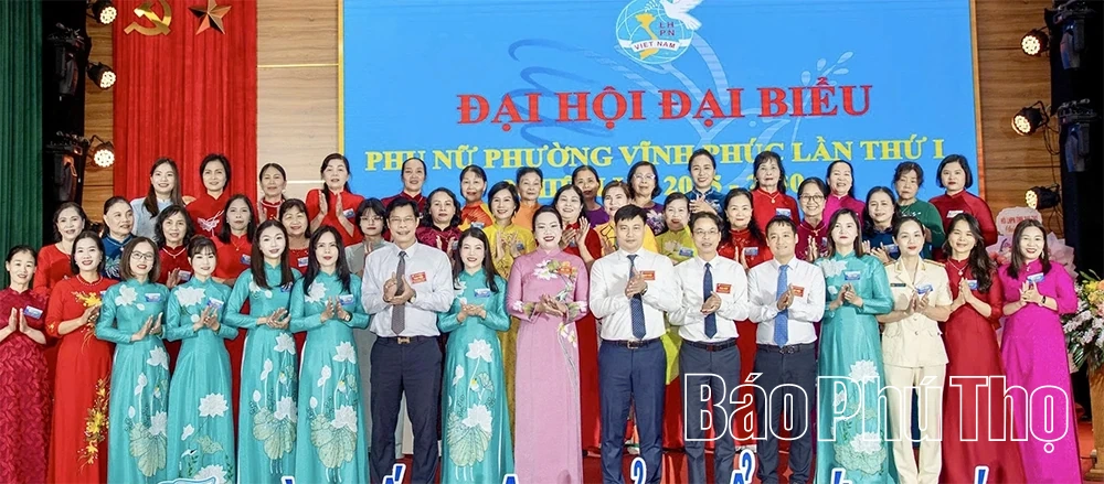 1º Congresso de Delegadas Femininas do Distrito de Vinh Phuc, período 2025-2030