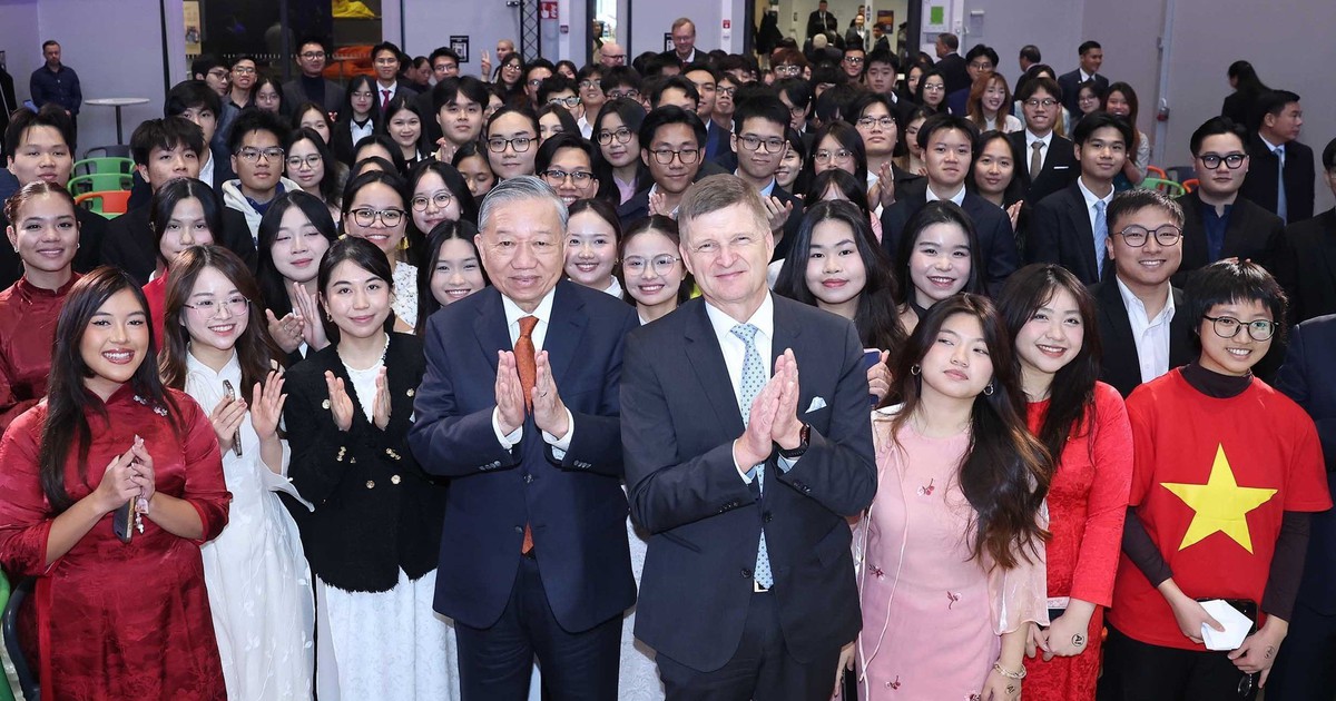 Tổng Bí thư Tô Lâm: Sinh viên Việt Nam là 'cầu nối tri thức' với Phần Lan