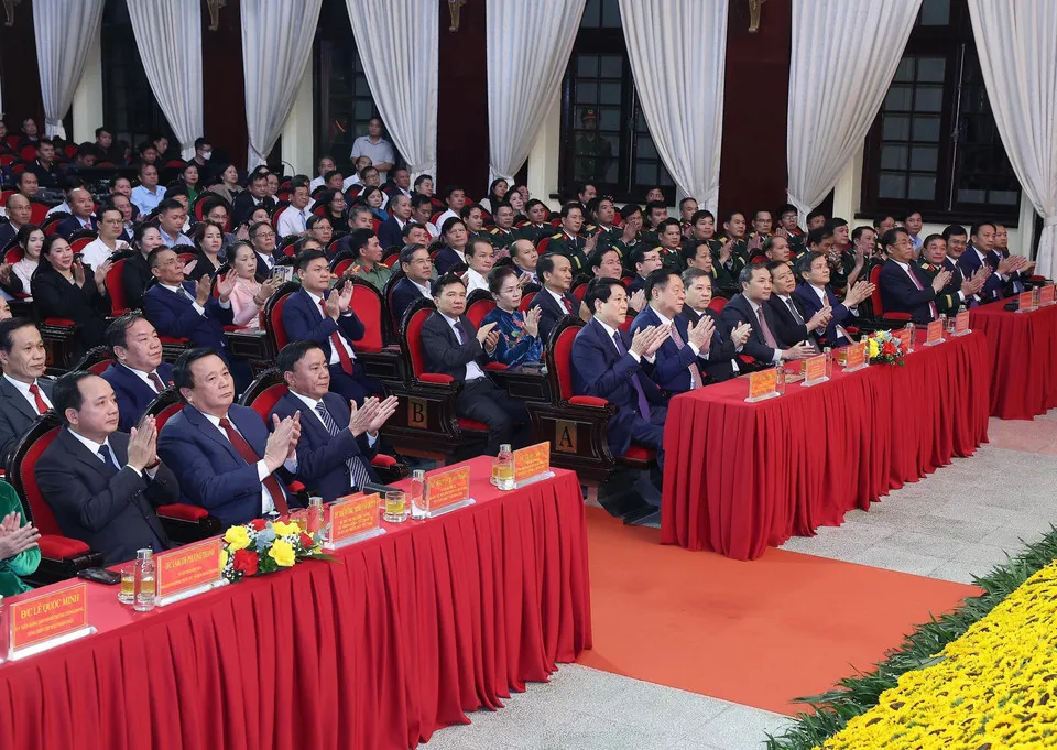 Chủ tịch nước Lương Cường dự Lễ trao giải Cuộc thi Chính luận về Bảo vệ nền tảng tư tưởng của Đảng lần thứ Năm - Ảnh 3.