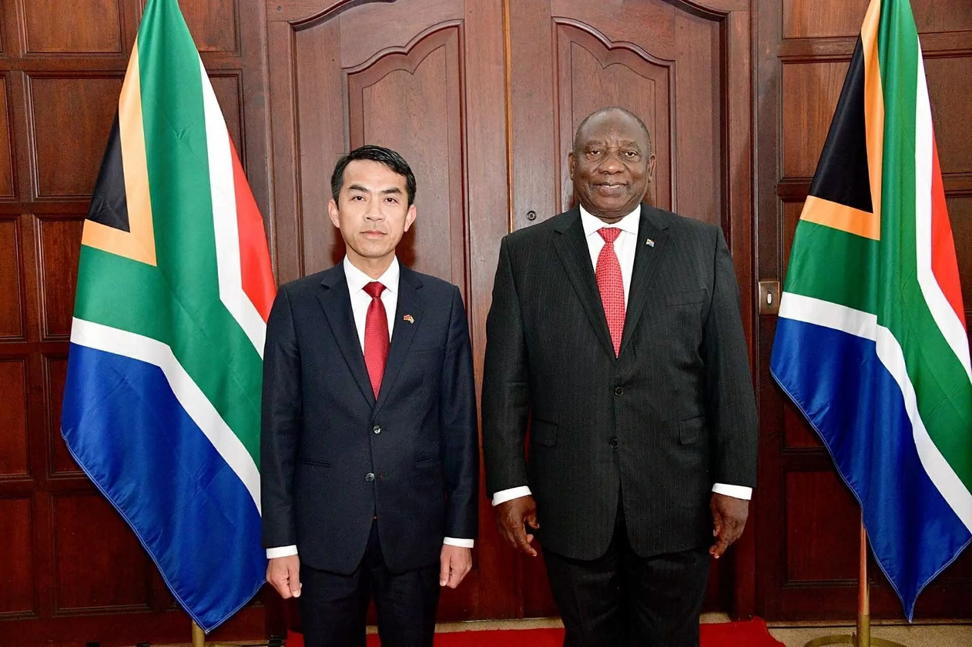 Tổng thống Cộng hòa Nam Phi Matamela Cyril Ramaphosa
