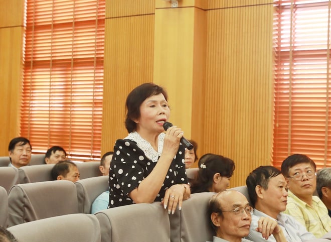 Bach Mai Ward: Dialog, å gripe tak i presserende folks problemer - Bilde 2. Phường Bạch Mai: Đối thoại, nắm bắt các vấn đề dân sinh bức xúc- Ảnh 2.