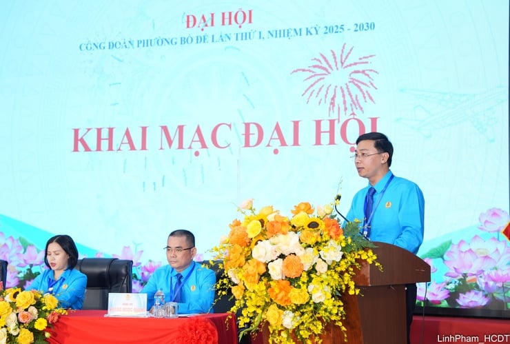 Đại hội Công đoàn phường Bồ Đề lần thứ I: Đổi mới - Đột phá - Phát triển vững mạnh- Ảnh 3. Đại hội Công đoàn phường Bồ Đề lần thứ I: Đổi mới - Đột phá - Phát triển vững mạnh- Ảnh 3.