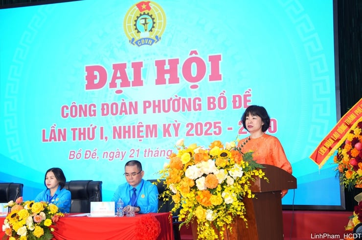 Đại hội Công đoàn phường Bồ Đề lần thứ I: Đổi mới - Đột phá - Phát triển vững mạnh- Ảnh 6. Đại hội Công đoàn phường Bồ Đề lần thứ I: Đổi mới - Đột phá - Phát triển vững mạnh- Ảnh 6.