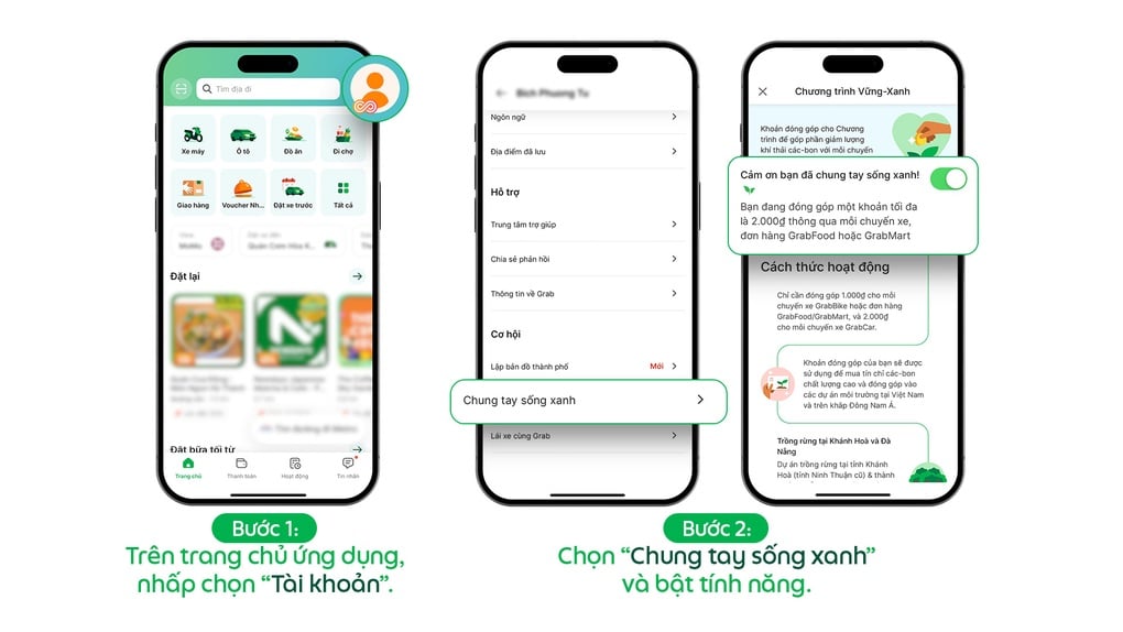 Grab khởi động Chương trình Vững - Xanh: Thúc đẩy chuyển đổi xanh và bảo vệ môi trường - 3