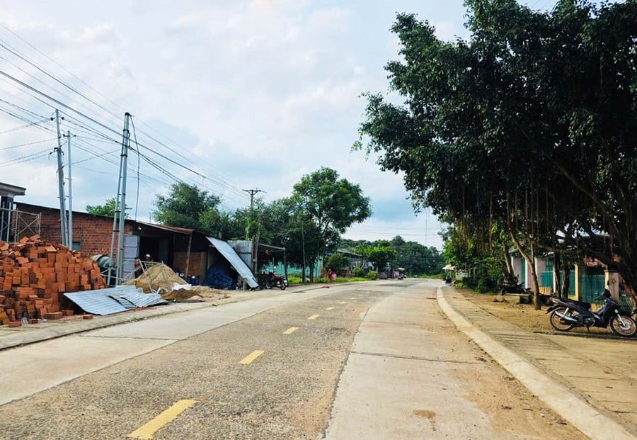 Một góc xã Ia Púch hôm nay.