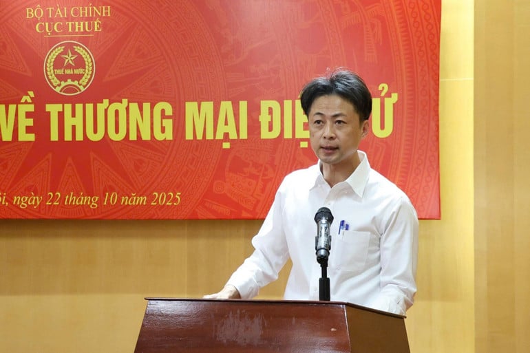 Ông Noguchi Daisuke, đại diện JICA (Nhật Bản) phát biểu tại khóa học