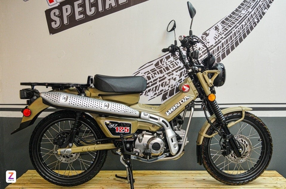 Honda CT 125 Honda CT 125 nhieu kha nang ra mat Viet Nam ngay 25/10