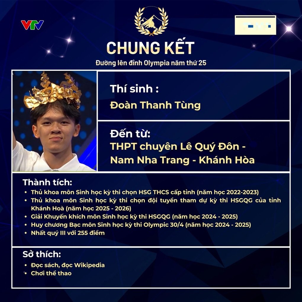 Chung kết Olympia 2025 hội tụ đại diện 4 vùng kinh tế sau sáp nhập - 4