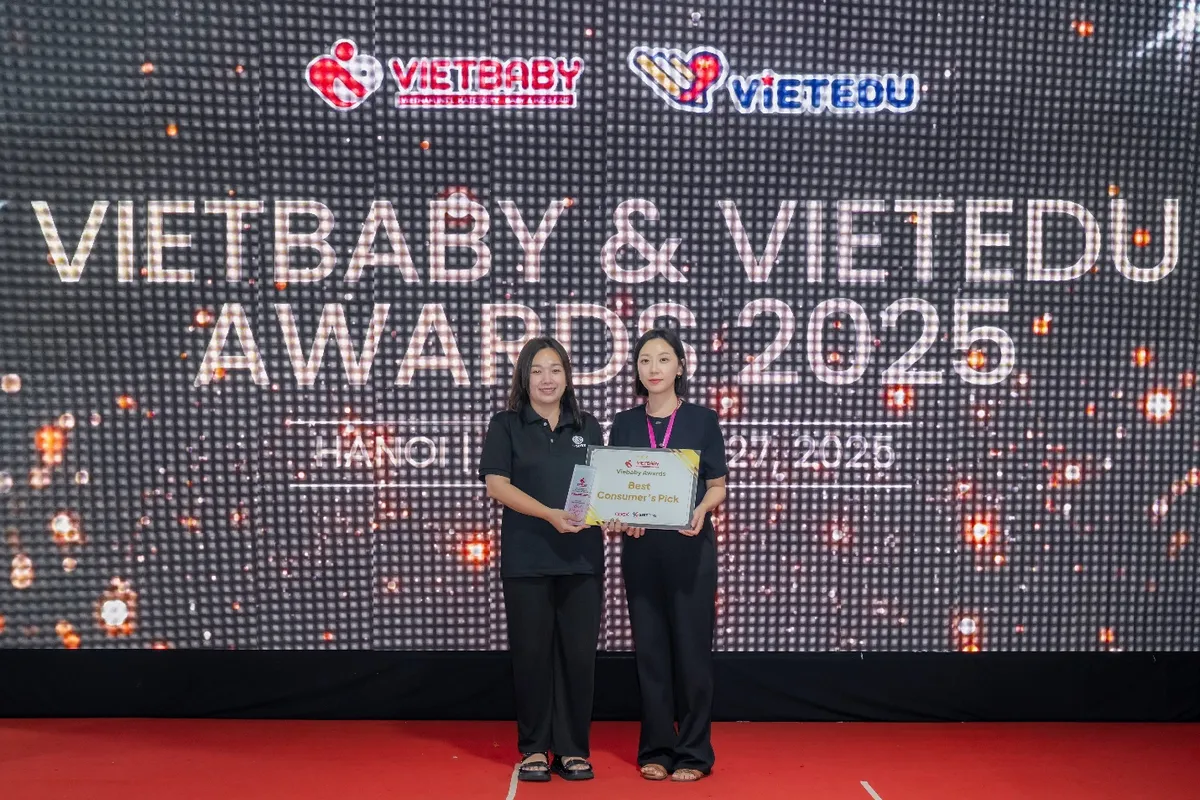 Trao giải Vietbaby Awards 2025 - Vinh danh các sản phẩm tiêu biểu ngành hàng mẹ & bé - Ảnh 3.