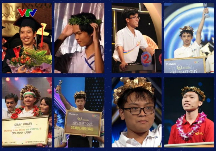Quoc Hoc High School for the Gifted - Hue innehar rekordet i antalet gånger de har haft en tv-sänd final med 8 tävlande som deltar i årets finalmatch. (Foto: VTV)