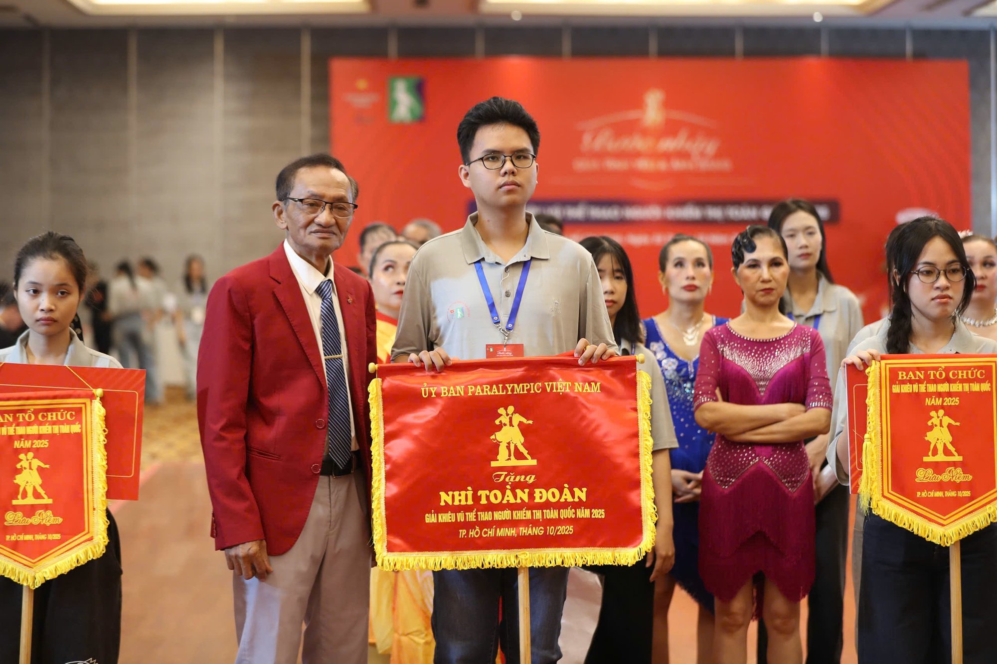 Giải Khiêu vũ Thể thao Người khiếm thị toàn quốc 2025 mang đậm tính nhân văn - Ảnh 2.