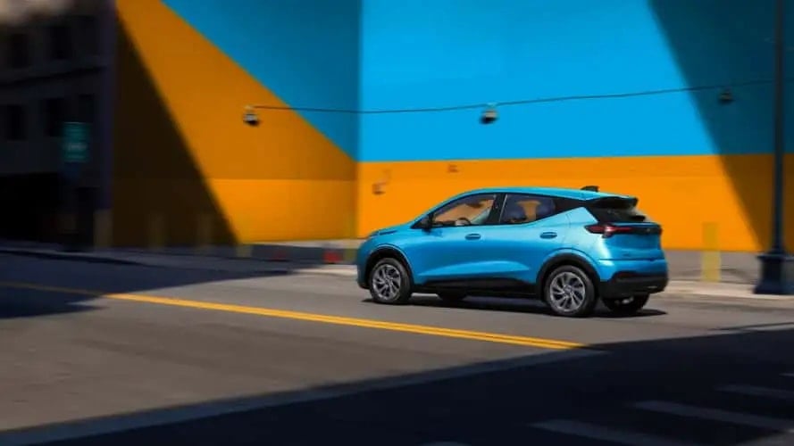 Illustrationsfoto av Chevrolet Bolt 2027