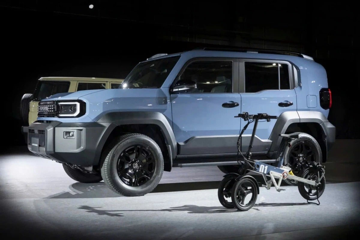 Noul aspect al Toyota Land Cruiser FJ cu stil pătrat