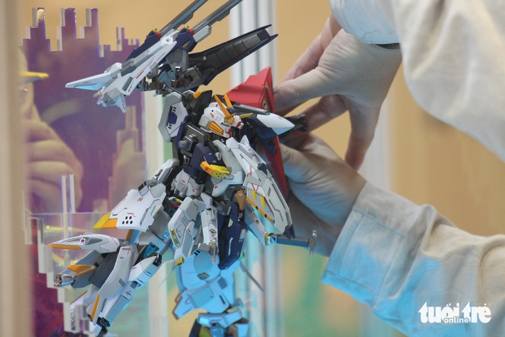 Tusentals Gundam-fans flockas till Gundam Builders World Cup 2025-utställningen - Foto 4. Gundam - Ảnh 4.