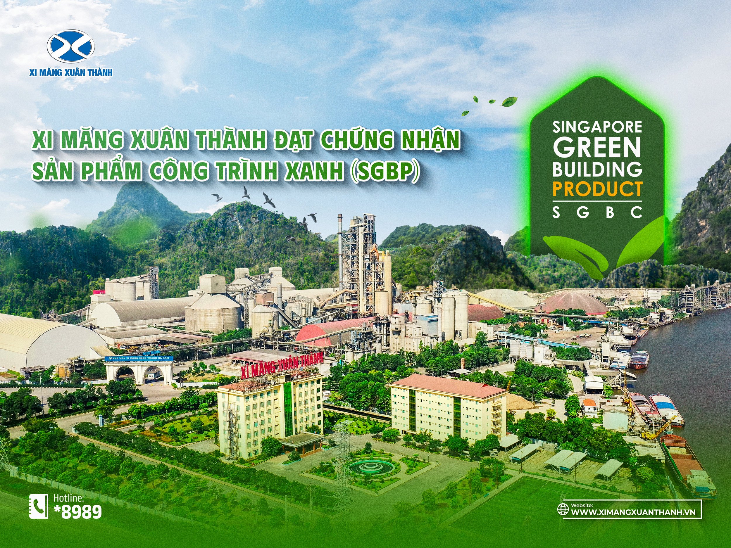 Xuan Thanh Cement uppnådde SGBP-certifiering-1.jpg
