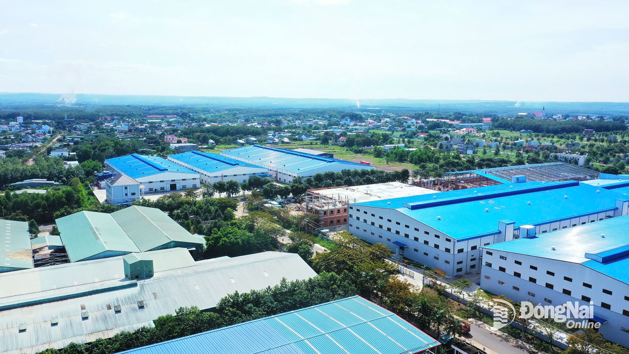 Industriparken Dong Xoai III i Binh Phuoc-distriktet är en av destinationerna för investerare. Foto: Phu Quy