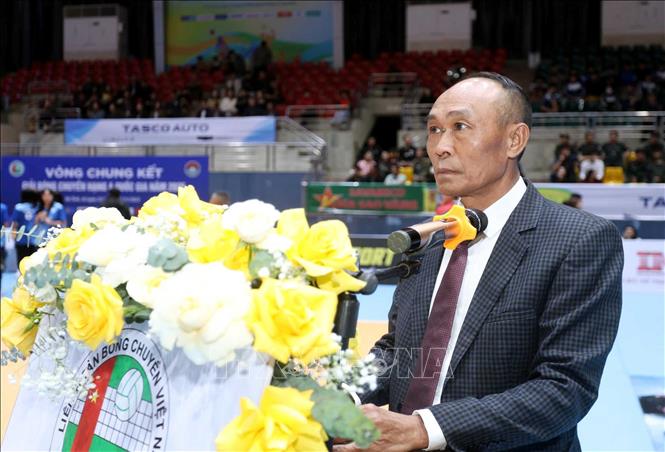 Khai mạc giải bóng chuyền hạng A quốc gia năm 2025 - Ảnh 1.