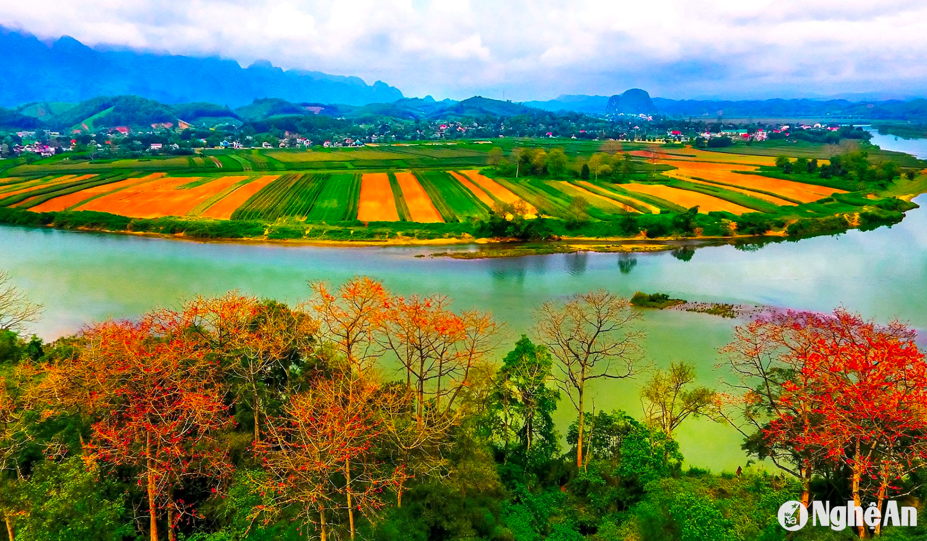 Cảnh quan vùng đệm VQG Pù mát ảnh tư liệu Quang Dũng