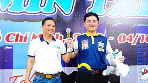 Bao Phuong Vinh och experter på 3-kuddar carambole deltar i Phuc Thinh Cup 2025