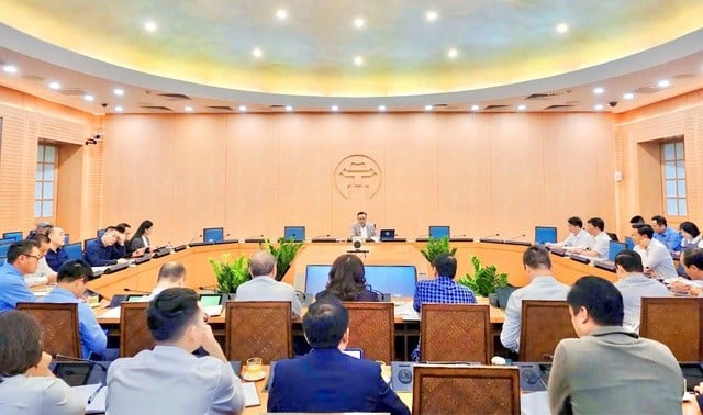 Hội nghị giao ban công tác đầu tư xây dựng cơ bản toàn Thành phố quý IV/2025. (Ảnh: T.L)