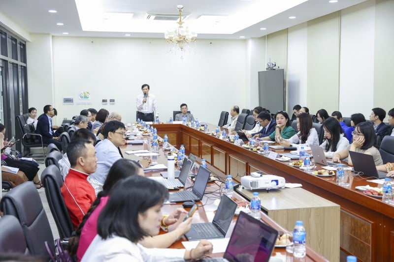 Toàn cảnh buổi hội thảo.