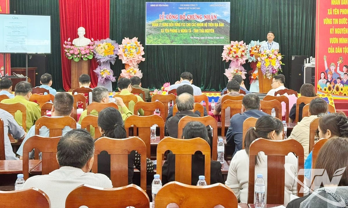 ទិដ្ឋភាពទូទៅនៃពិធីប្រកាស។