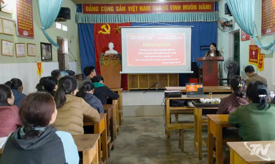 Xã Na Rì khai mạc Lớp đào tạo nghề chế biến món ăn cho lao động nông thôn.