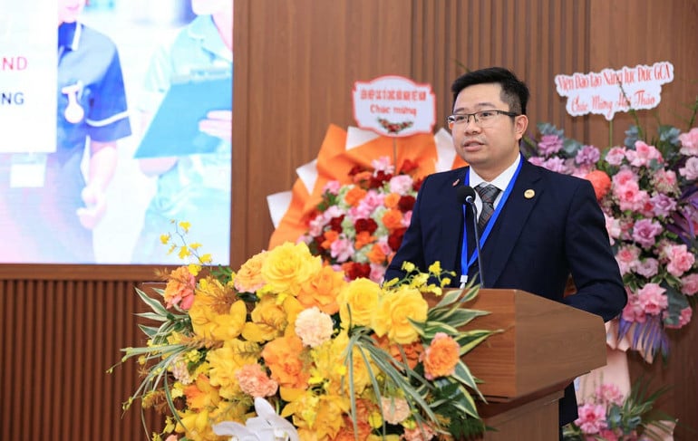 Chi hội trưởng Chi hội giáo dục và việc làm Việt-Đức Nguyễn Tuấn Nam.