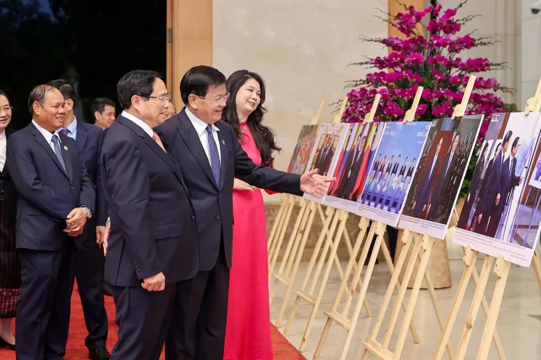 Vietnam prioriterar konsekvent särskilda relationer med Laos högt – Foto 1.