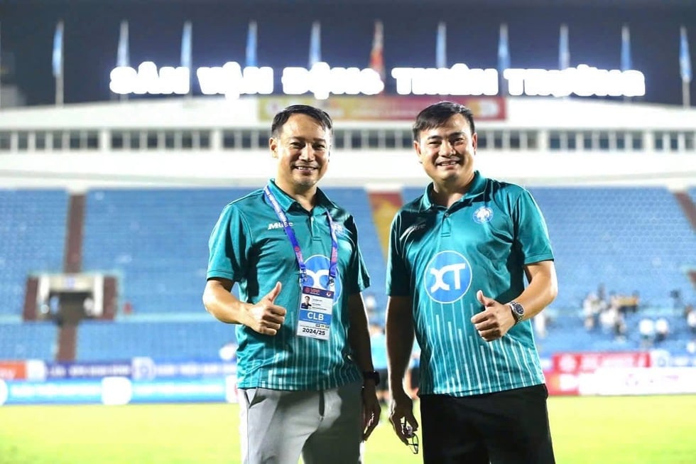 Hett: Trener Vu Hong Viet forlater den hete stolen til Nam Dinh-laget, overraskende erstatter - Bilde 1. Nóng: HLV Vũ Hồng Việt rời khỏi ghế nóng đội Nam Định, bất ngờ nhân vật trám chỗ- Ảnh 1.