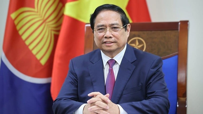 Socialistiska republiken Vietnams premiärminister Pham Minh Chinh. (Foto: VGP)