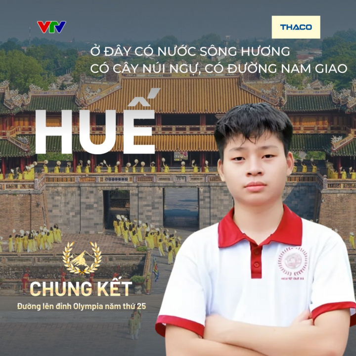 Thí sinh Lê Quang Duy Khoa. (Ảnh: VTV)