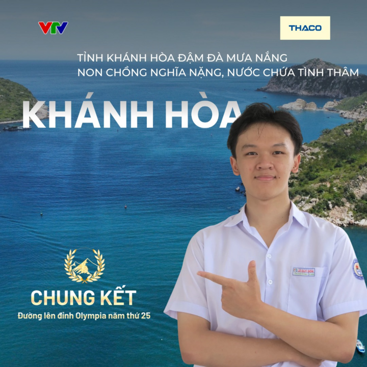 Thí sinh Đoàn Thanh Tùng. (Ảnh: VTV)