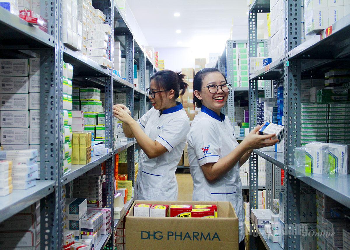 Thang Loi Pharmaceutical Company, Ha Giang 2-distriktet, ble alvorlig skadet, men har nå gjenopprettet driften.