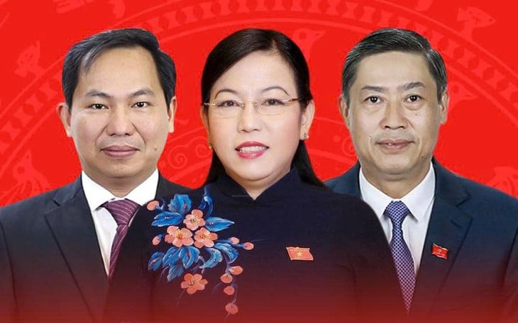 Quốc hội bầu chức vụ mới với ông Lê Quang Mạnh, Nguyễn Hữu Đông, bà Nguyễn Thanh Hải - Ảnh 1.