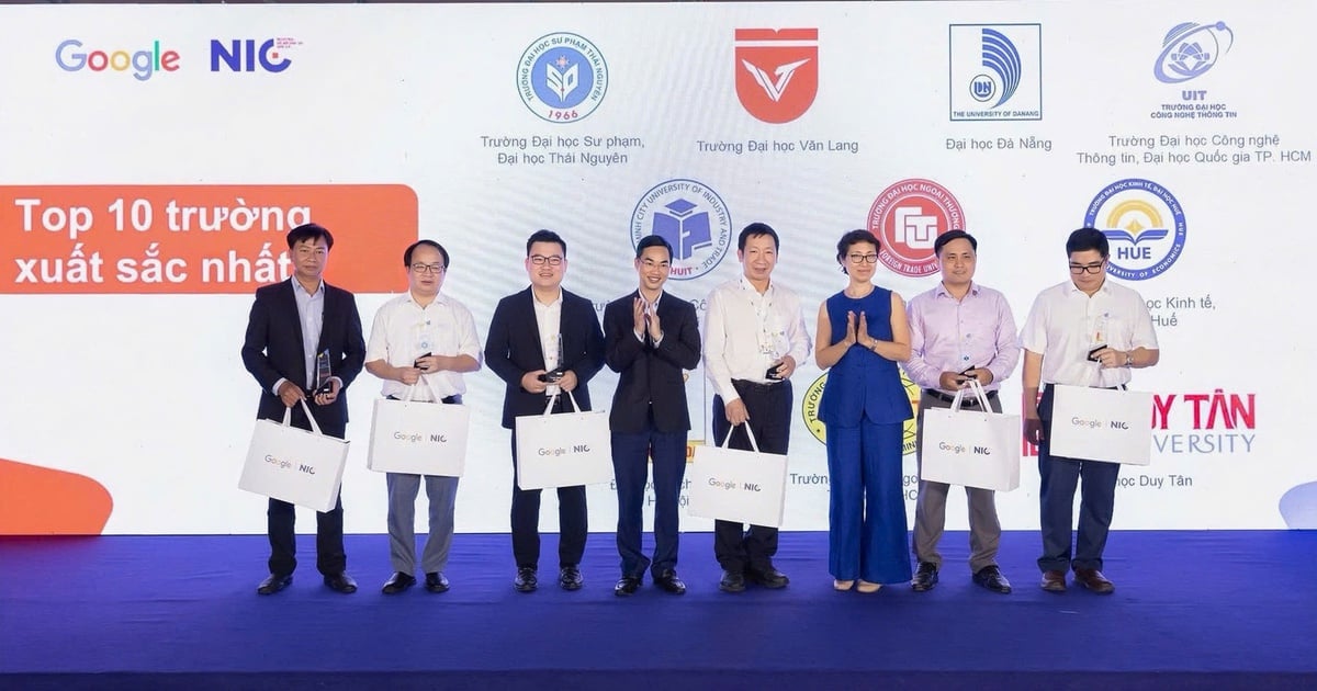 Thầy trò ĐH Duy Tân được Vinh danh tại Chương trình Phát triển nhân tài số 2025