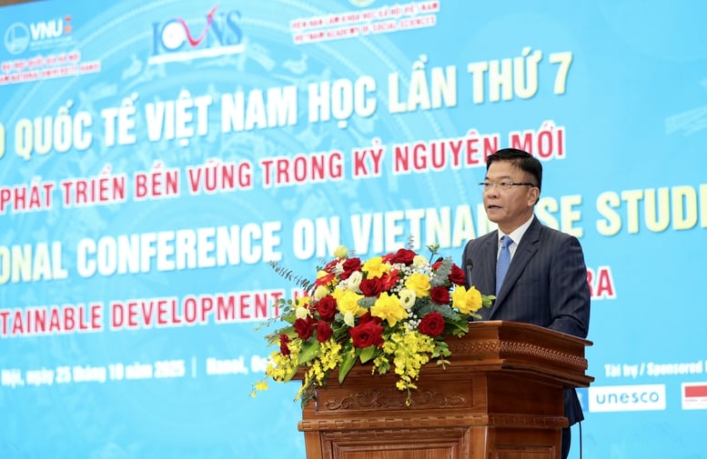 Pemerintah Vietnam berharap untuk terus menerima persahabatan, dukungan, dan kontribusi dari komunitas studi Vietnam di seluruh dunia - Foto 1. Chính phủ Việt Nam mong muốn tiếp tục nhận được sự đồng hành, ủng hộ, đóng góp của cộng đồng Việt Nam học trên toàn thế giới- Ảnh 1.