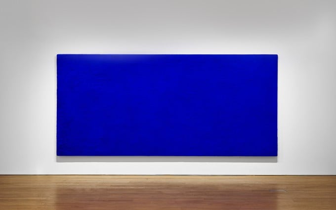 Tác phẩm "California" của họa sĩ người Pháp Yves Klein. Ảnh: Christie's