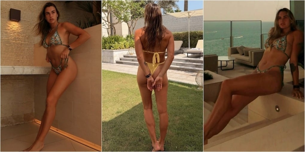 Tay vợt số 1 thế giới mặc bikini nóng bỏng để đáp trả tranh cãi giới tính - 3