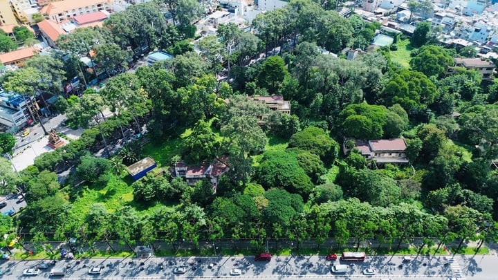 Op het terrein bevinden zich vele antieke villa's met een vloeroppervlak van ongeveer 7.000 m2.