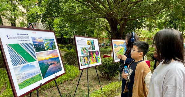 Thưởng lãm 50 tác phẩm ảnh “Khoảnh khắc xanh – Hành động xanh – Tương lai xanh”