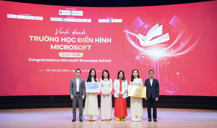 Trường ĐH nào được Microsoft vinh danh
