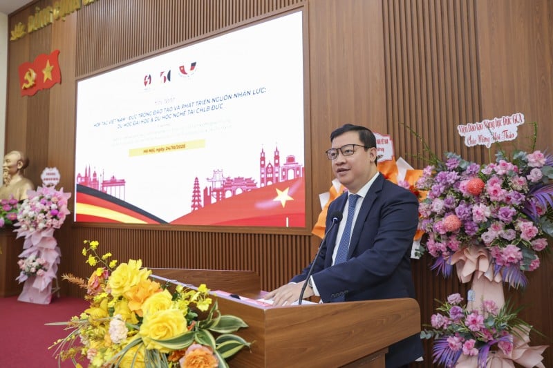 Cooperarea în resurse umane contribuie la consolidarea prieteniei Vietnam-Germania Hợp tác nguồn nhân lực góp phần thắt chặt tình hữu nghị Việt – Đức
