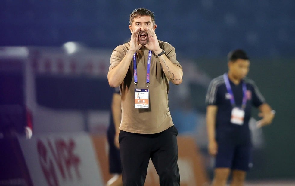 Tränare Harry Kewell tillbakavisade den felaktiga uppfattningen om Hanois lag: Mitt lag... - Foto 1. HLV Harry Kewell phản bác quan điểm chưa thật chuẩn chỉnh về đội Hà Nội: Đội của tôi...- Ảnh 1.