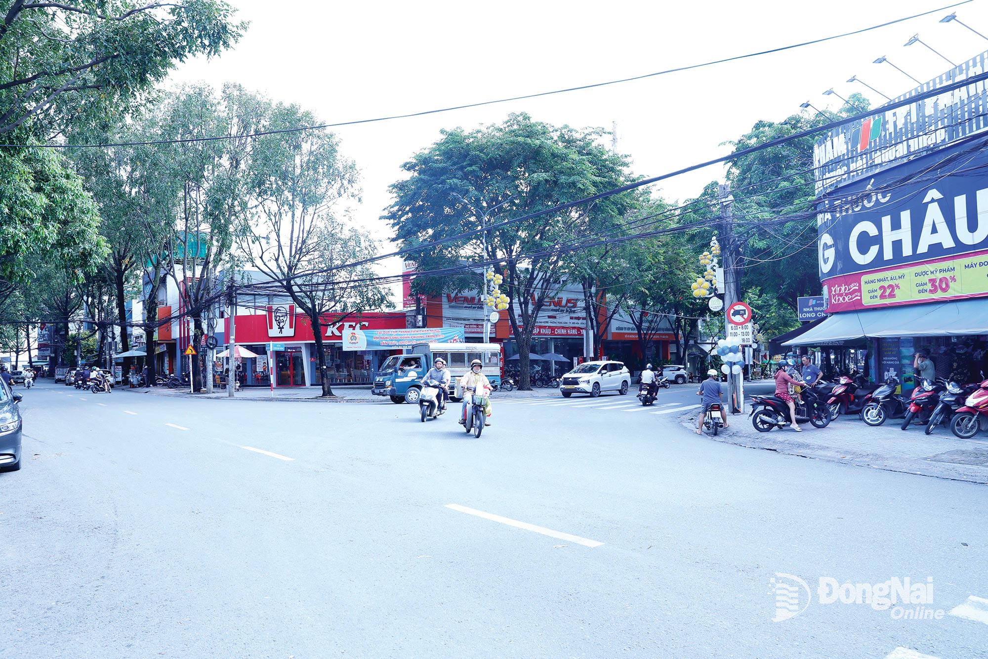 Ett hörn av Thanh-korsningen (i Thanh-korsningens område, Tran Bien-distriktet) idag. Foto: Huy Anh