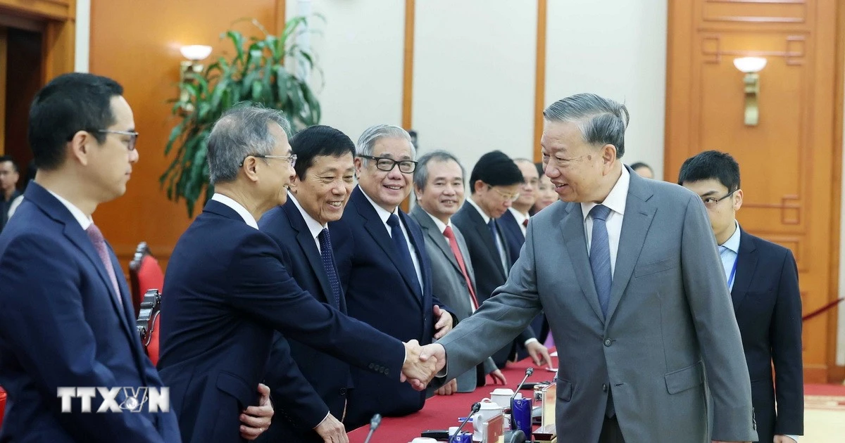 Tổng Bí thư Tô Lâm tiếp Đoàn đại biểu dự Hội thảo quốc tế Việt Nam học lần thứ 7