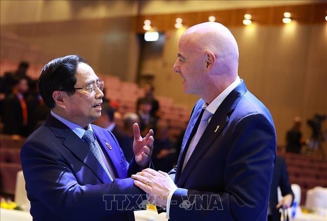Thủ tướng Phạm Minh Chính dự Lễ ký biên bản ghi nhớ ASEAN - FIFA
